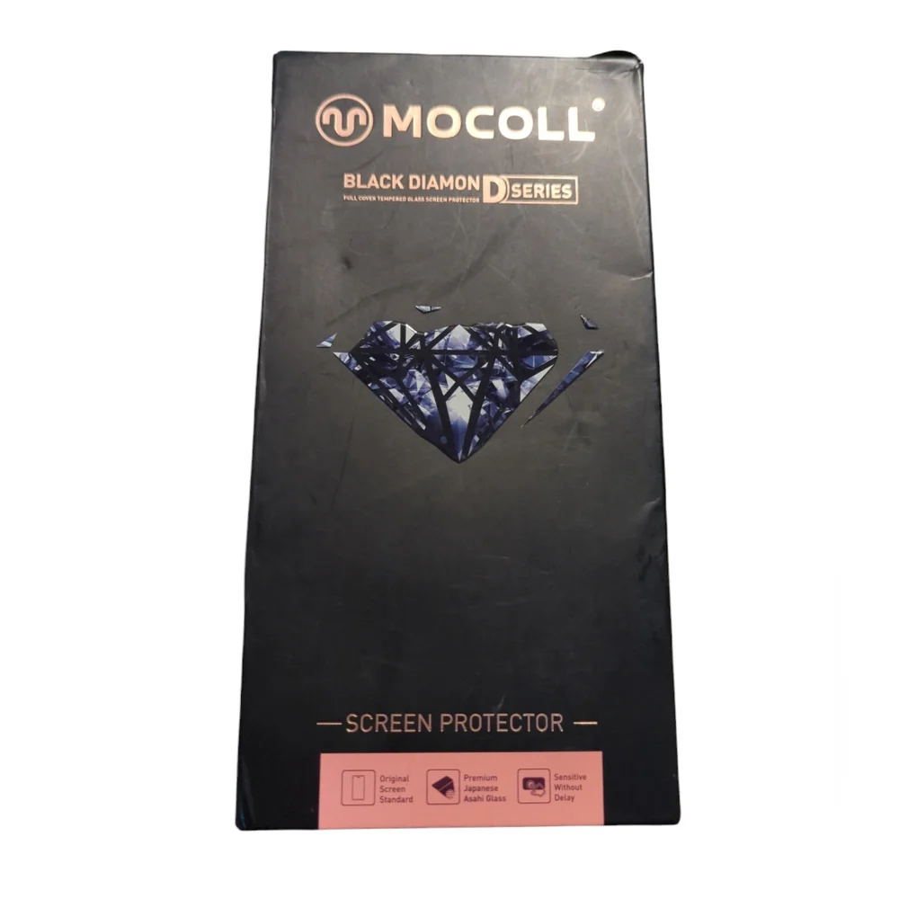 MOCOLL iPhone 15 Pro Max 1 Screen Protector & 1 Camera Lens Protector 6.7